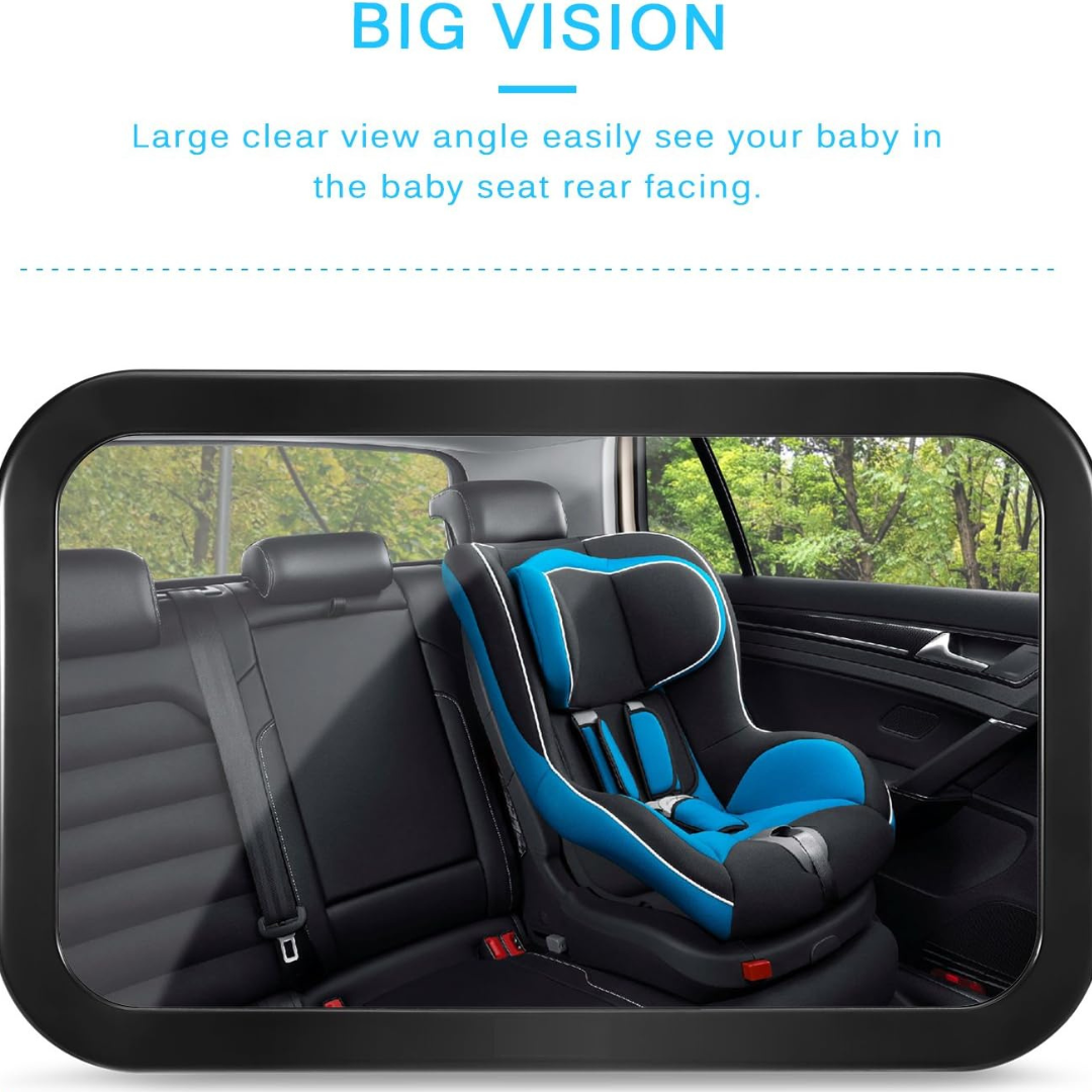 Hommyx Premium Backseat Baby Car Mirror (Family)