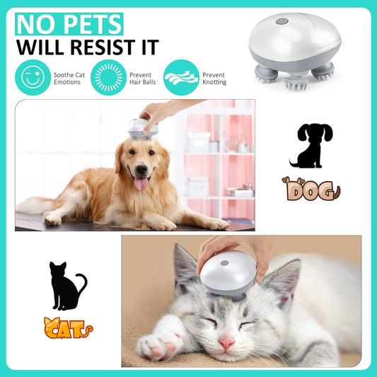 Soothing Bliss Wireless Pet and Head Massager