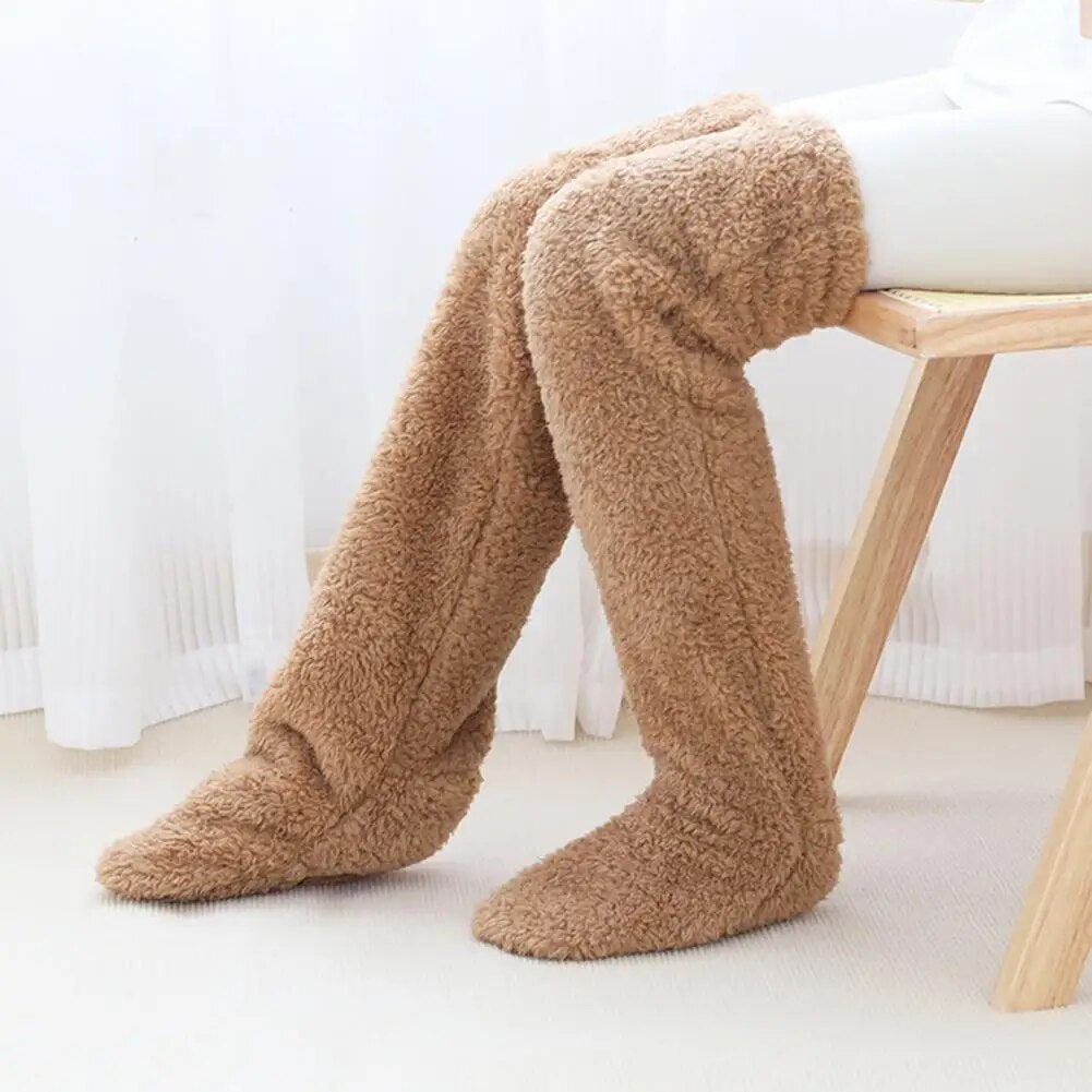 Cozy Embrace Over-the-Knee Socks