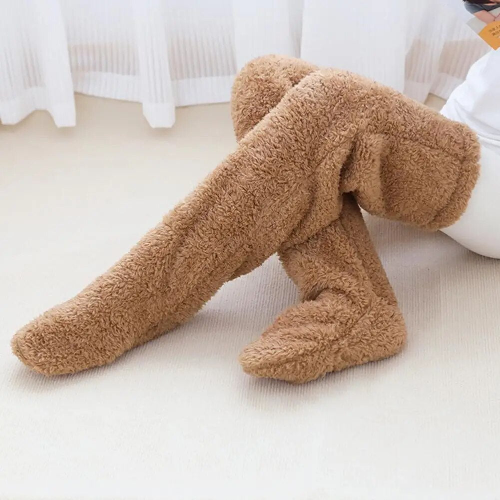 Cozy Embrace Over-the-Knee Socks